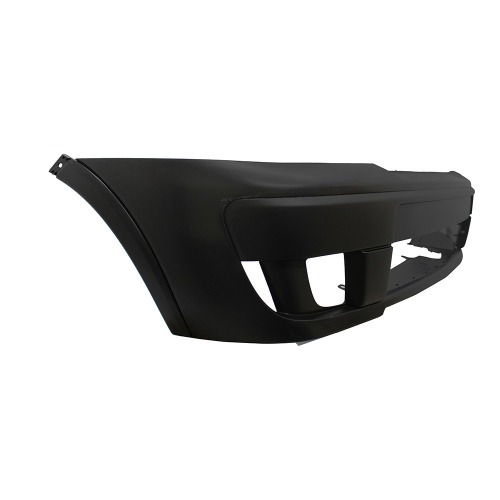 Para-choque Montana Sport 2003 a 2007 dianteiro preto liso com farol - 1782