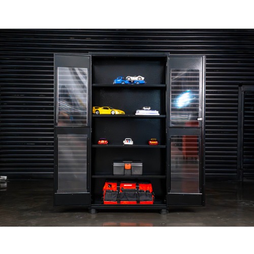 Arm�rio para ferramentas com 4 prateleiras e 2 portas em acr�lico - RLL-112P