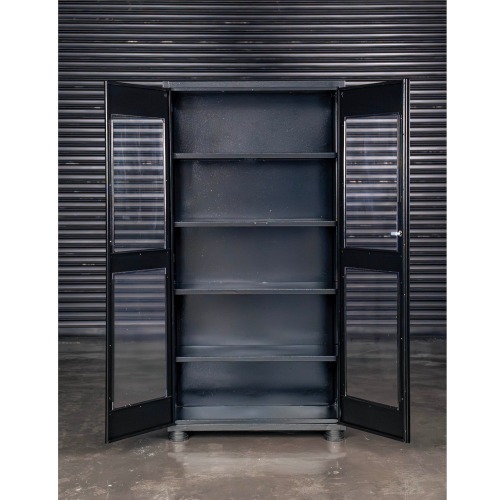 Arm�rio para ferramentas com 4 prateleiras e 2 portas em acr�lico - RLL-112P