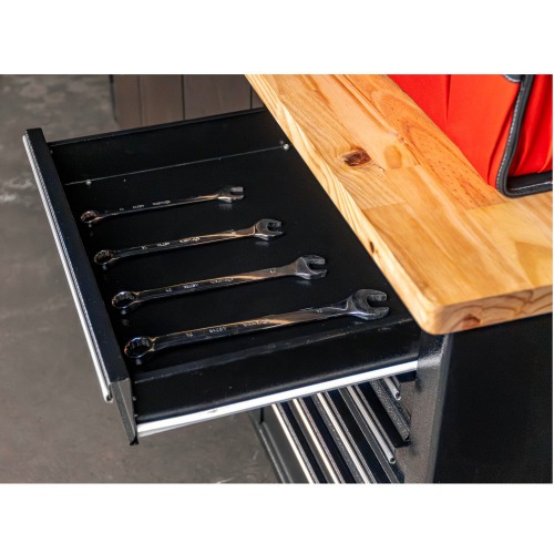 Bancada fechada com 6 gavetas e 3 portas RLL-214