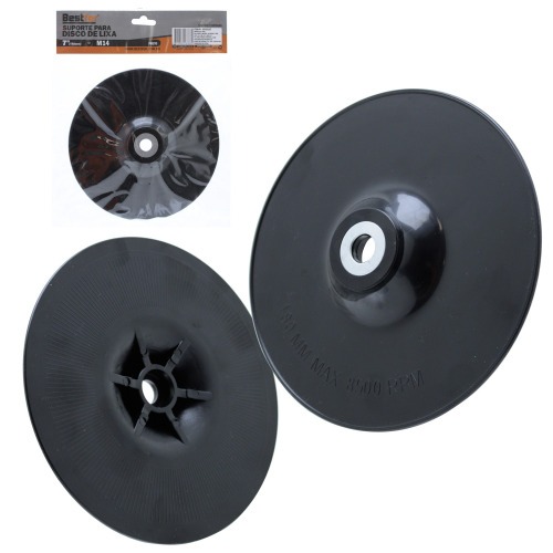 Disco de borracha para lixadeira 7