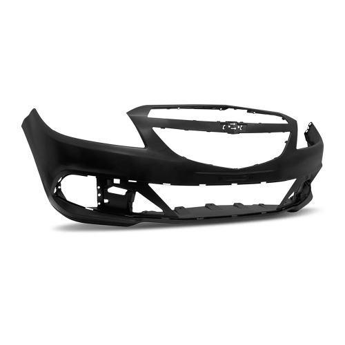 Para-choque Onix/Prisma Lt/Ltz 2013 a 2016 dianteiro preto liso - 1761