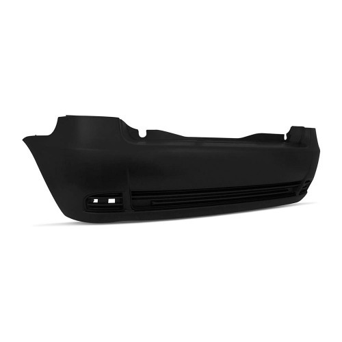 Para-choque Palio 2 2004 a 2009 traseiro preto liso - 3253