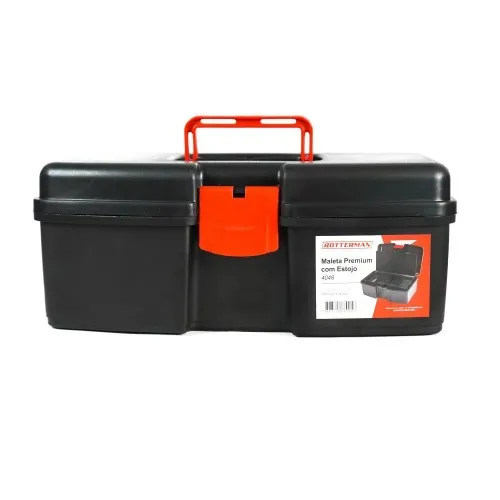 Caixa plástica para ferramentas 365 x 230 x 147 mm com estojo