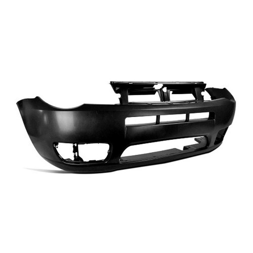 Para-choque Palio/Weekend/Siena 2004 a 2017 dianteiro preto liso - 3266