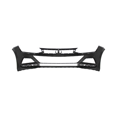 Para-choque Polo/Virtus 2018 a 2022 dianteiro preto liso com e sem farol - 6142