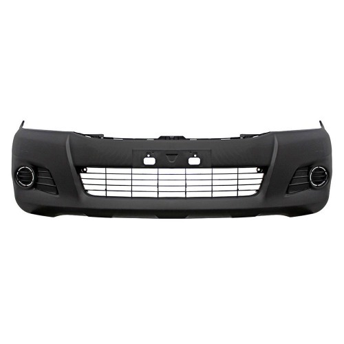 Para-choque Hilux 2012 a 2015 dianteiro preto com grade - 7025 