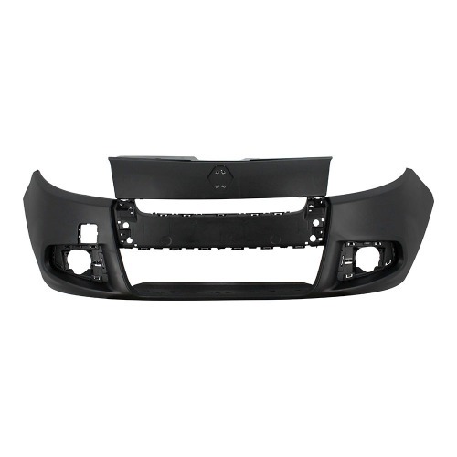 Para-choque Sandero 2011 a 2014 dianteiro preto liso - 4104 Para-choque Sandero 2011 a 2014 dianteiro preto liso - 4104