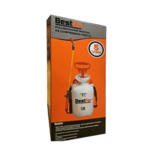 Pulverizador costal manual 5L compressão prévia - BFH1574 - Bestfer