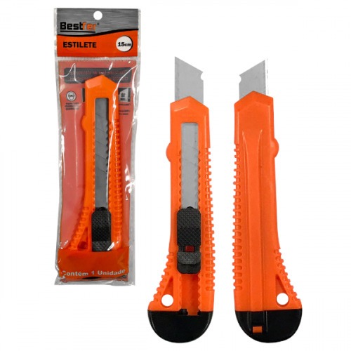 Estilete largo 18 mm com trava de segurana - BFH1734