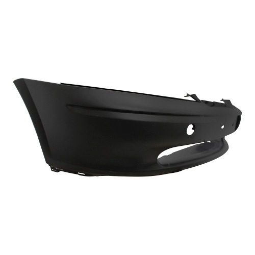 Para-choque Vectra 1997 a 1999 dianteiro preto liso sem farol - 1701