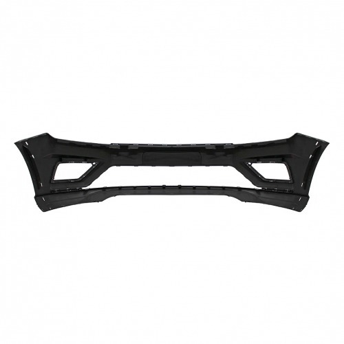 Para-choque Saveiro G7 2017 a 2020 preto dianteiro texturizado - 6631 