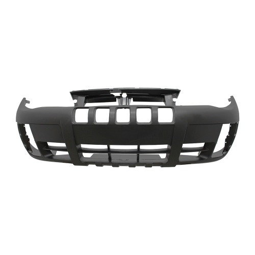 Para-choque Strada Trekk Res 2 2005 a 2012 dianteiro preto texturizado - 3404 