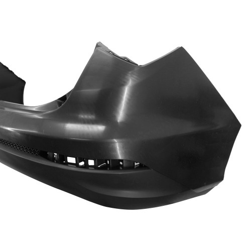 Para-choque com moldura Cronos 2017 a 2025 traseiro preto liso sem furo sensor - 3384-E