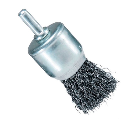 Escova de a�o tipo pincel arame ondulado 1/2