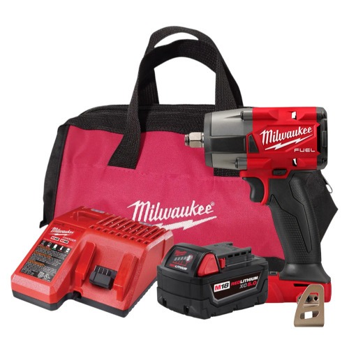 Chave de impacto a bateria 18V encaixe de 1/2