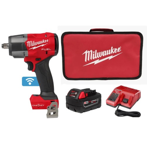 Chave de impacto a bateria 18V encaixe de 1/2