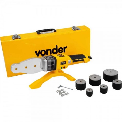 Termofusora para tubos PPR 1000W 20 a 63 mm com 6 bocais e maleta - TF 1000  220V