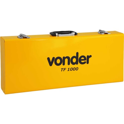 Termofusora para tubos PPR 1000W 20 a 63 mm com 6 bocais e maleta - TF 1000  220V