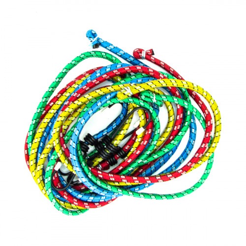 Elstico para bagageiro 1,5 metros com gancho 4 peas - 08186