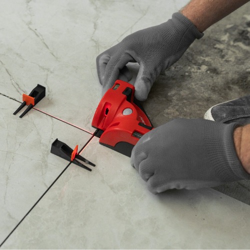 Nível a laser esquadro alcance 10 metros com prumo - 350079 Nível a laser esquadro alcance 10 metros com prumo - 350079