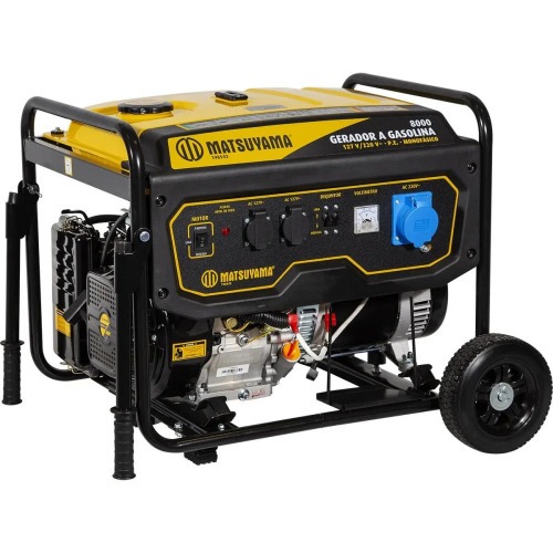 Gerador de energia 6,5 Kva a gasolina partida el�trica - 8000