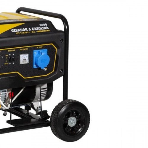 Gerador de energia 6,5 Kva a gasolina partida el�trica - 8000