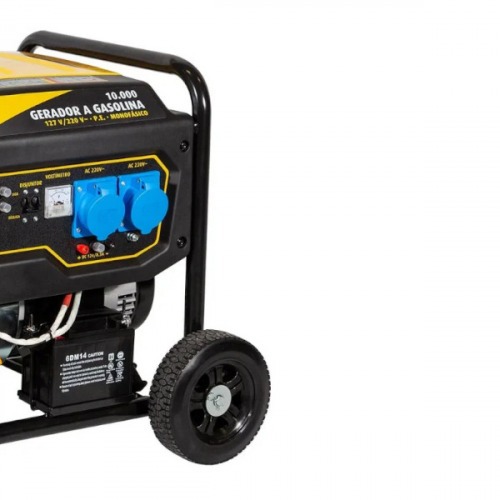 Gerador de energia 9,0 Kva a gasolina partida el�trica - 10000