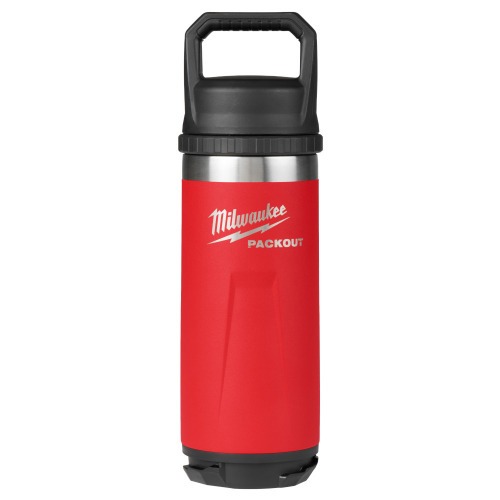 Garrafa t�rmica com isolamento a v�cuo 500ml Vermelho - PACKOUT