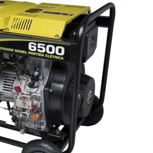 Gerador de energia 6,0 Kva a diesel partida el�trica - 6500 
