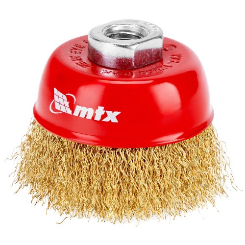 Escova de a�o tipo copo ondulada 3