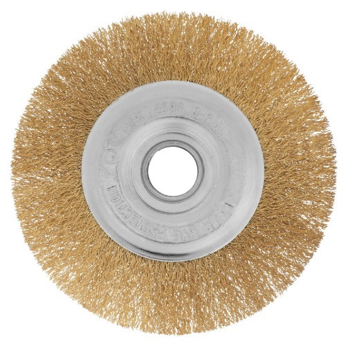 Escova de ao circular ondulada 6