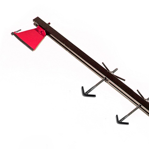 Suporte de motor com barra fixa com 2 ganchos