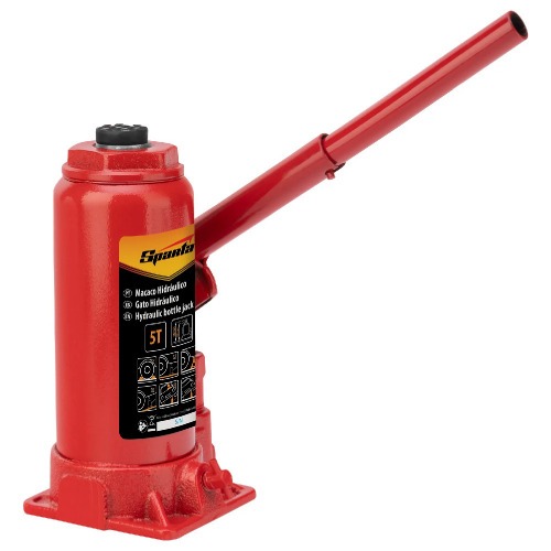 Macaco hidrulico tipo garrafa capacidade 5 toneladas - 5032355