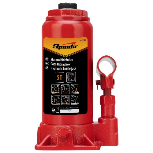 Macaco hidrulico tipo garrafa capacidade 5 toneladas - 5032355