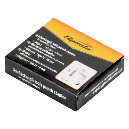 Grampeador manual com trena 2 m + 500 grampos e maleta - 4200355