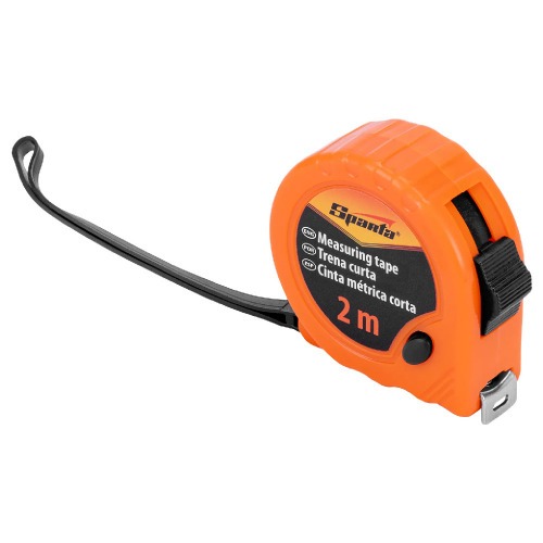 Grampeador manual com trena 2 m + 500 grampos e maleta - 4200355