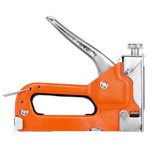 Grampeador manual com trena 2 m + 500 grampos e maleta - 4200355