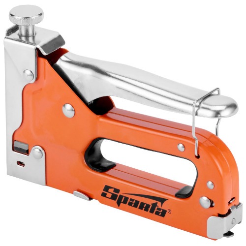 Grampeador manual com trena 2 m + 500 grampos e maleta - 4200355