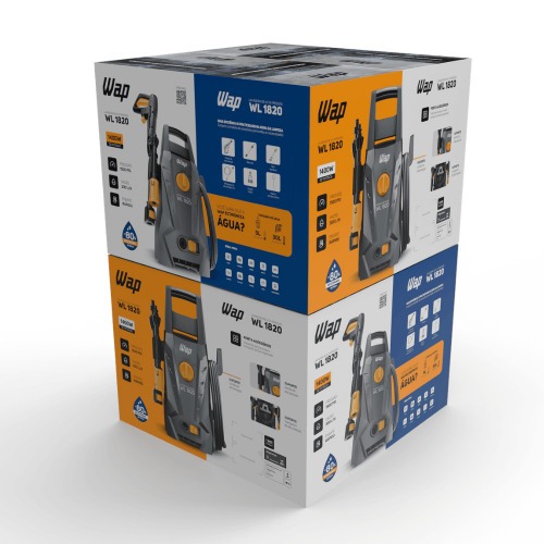 Lavadora de alta presso com Desentupidora 1.500 libras - WL 1820 Ultra  220V