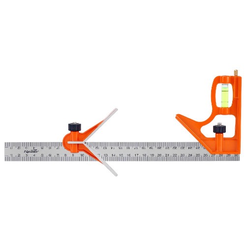 Esquadro de a�o combinado 300 mm com n�vel - 3236755