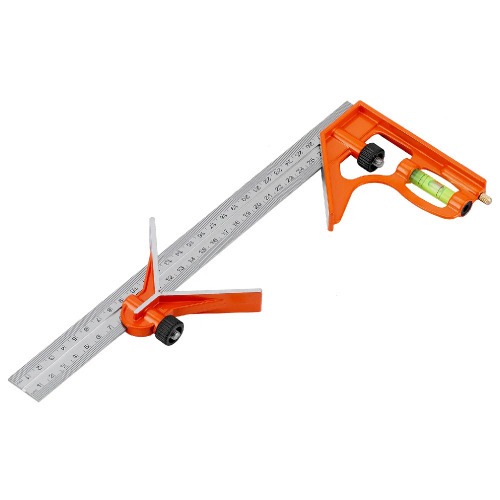 Esquadro de a�o combinado 300 mm com n�vel - 3236755