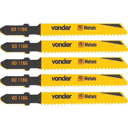 Lmina de serra tico-tico VD 118B com 5 peas