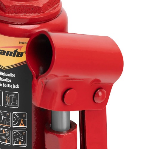 Macaco hidrulico tipo garrafa capacidade de 2 toneladas - 5032155