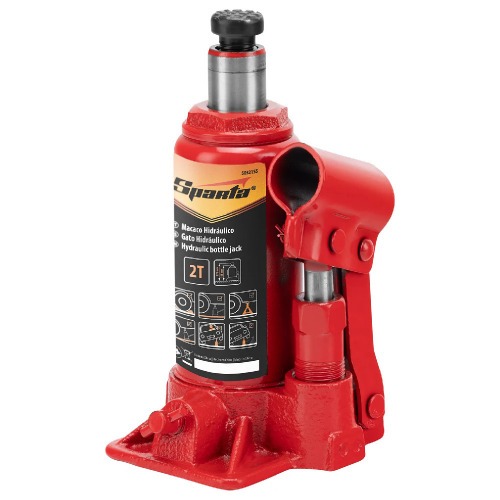 Macaco hidrulico tipo garrafa capacidade de 2 toneladas - 5032155