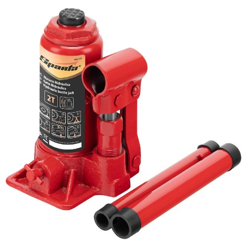 Macaco hidrulico tipo garrafa capacidade de 2 toneladas - 5032155