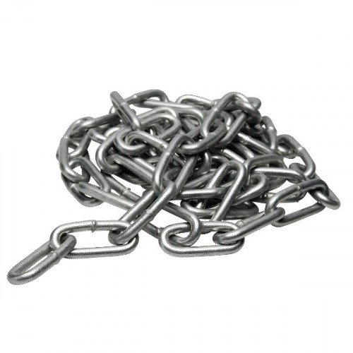 Corrente soldada galvanizada 9,5 mm saco 25kg 13,3 m - ST025