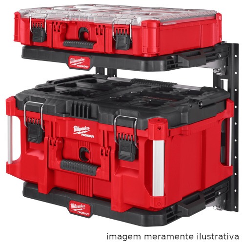 Suporte de parede com 2 prateleiras - PACKOUT