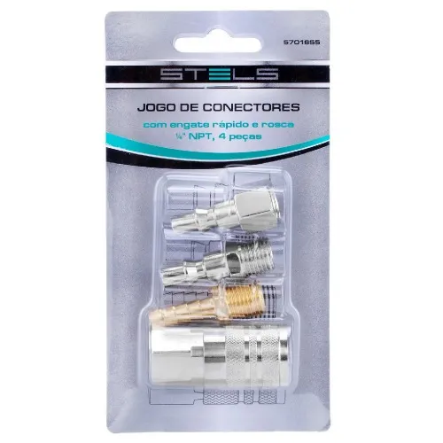 Kit de engate rápido 4 peças - 5701655 - 5701655 - Stels