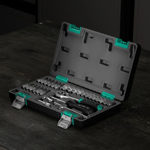 Jogo de Soquete sextavado 4 à 13 mm encaixe 1/4 Jogo de Soquete sextavado 4 à 13 mm encaixe 1/4